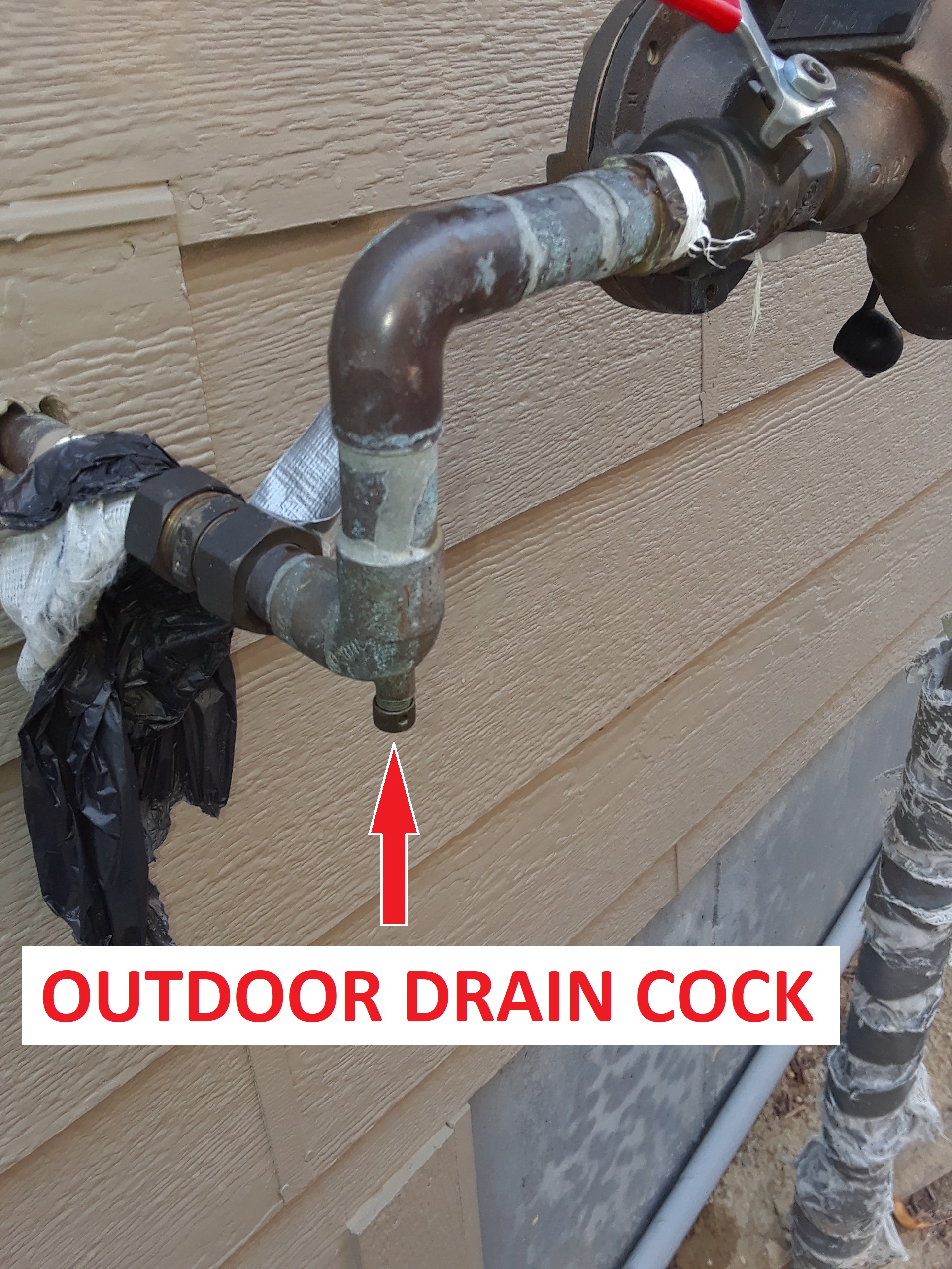 Outdoor Drain Cock